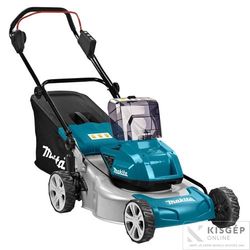 Makita DLM460PT2 46cm 2x18V LXT Li-ion BL fűnyíró 2x5,0Ah+DT