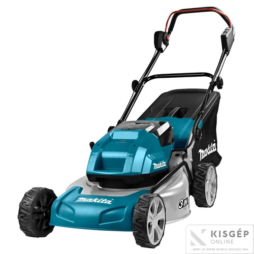 Makita DLM460PT2 46cm 2x18V LXT Li-ion BL fűnyíró 2x5,0Ah+DT