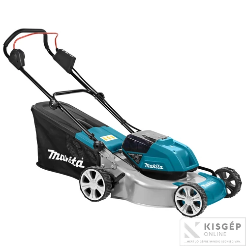 Makita DLM460PT2 46cm 2x18V LXT Li-ion BL fűnyíró 2x5,0Ah+DT