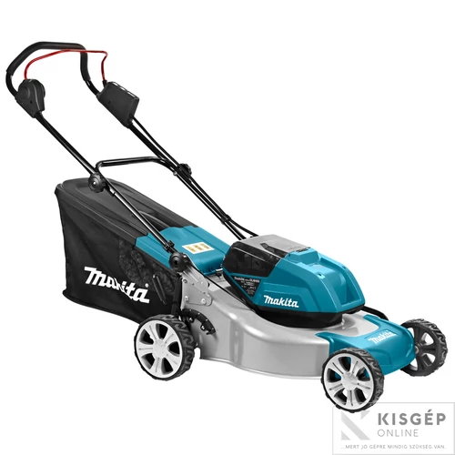 Makita DLM460PT2 46cm 2x18V LXT Li-ion BL fűnyíró 2x5,0Ah+DT
