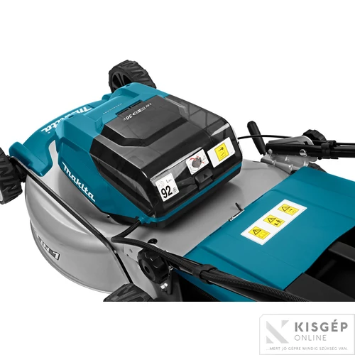 Makita DLM460PT2 46cm 2x18V LXT Li-ion BL fűnyíró 2x5,0Ah+DT