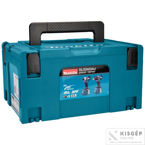 Makita DLX2423AJ 18V LXT Li-ion BL készlet DDF487Z+DTD157Z+2x2,0Ah MP2