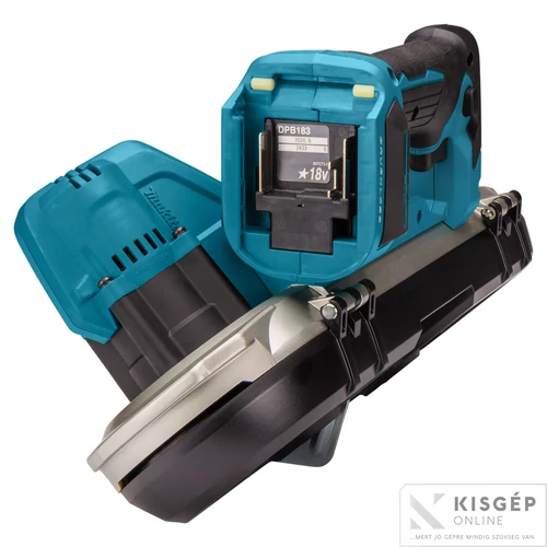 Makita DPB183Z 18V LXT Li-ion BL ALUHÁZAS szalagfűrész v: 66mm Z