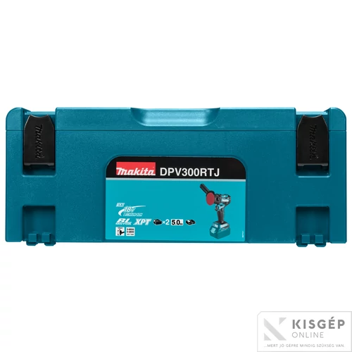 Makita DPV300RTJ 18V LXT Li-ion BL csiszológép 2x5,0Ah