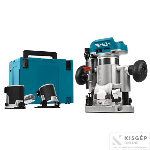 Makita DRT50ZJX2 18V LXT Li-ion BL kombinált marógép + készlet  Z