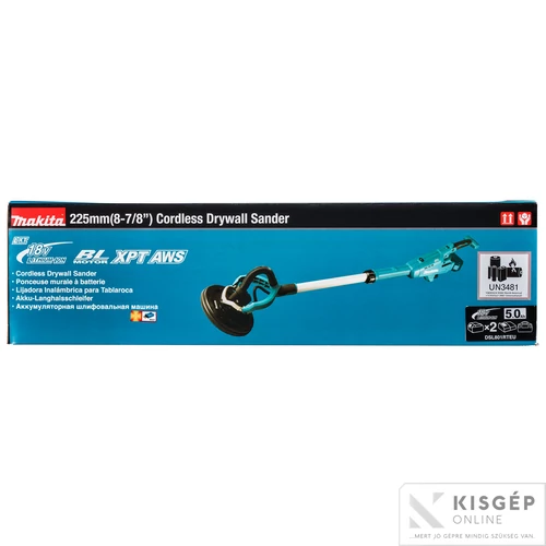 Makita DSL801Z 18V LXT Li-ion BL AWS 225mm falcsiszoló Z