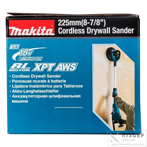 Makita DSL801Z 18V LXT Li-ion BL AWS 225mm falcsiszoló Z
