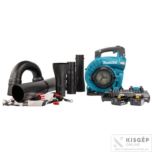 Makita DUB363PT2V 2x18V LXT Li-ion BL légseprű 1,15Le 13,4m3/p 2x5,0Ah+DT