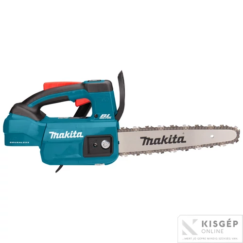 Makita DUC254CZ 18V LXT Li-ion láncfűrész 25cm, 3/8, 1,1mm Z FASZOBRÁSZ
