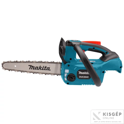 Makita DUC254CZ 18V LXT Li-ion láncfűrész 25cm, 3/8, 1,1mm Z FASZOBRÁSZ