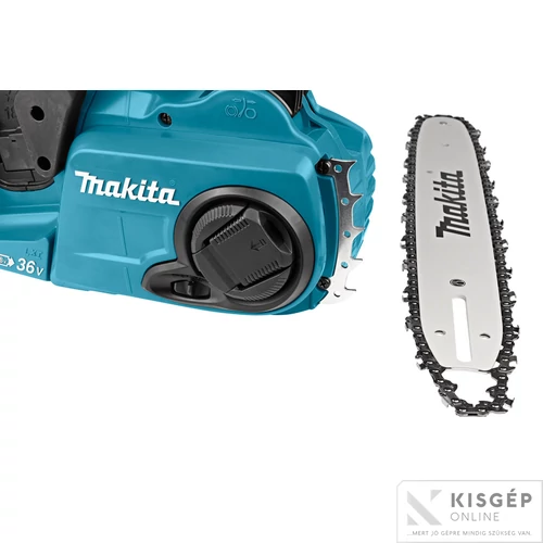 MAKITA DUC353Z 2x18V LXT Li-ion BL láncfűrész 35cm, 3/8, 1,1mm Z