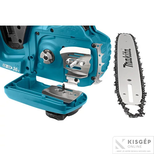 MAKITA DUC353Z 2x18V LXT Li-ion BL láncfűrész 35cm, 3/8, 1,1mm Z