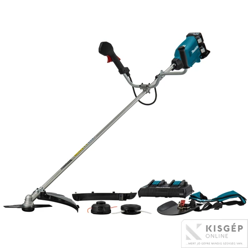Makita DUR369APT22x18V LXT Li-ion BL 1,34Le fűkasza 2x5,0Ah + DT