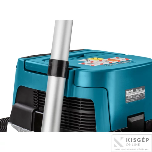 Makita DVC150LZ 2x18V LXT Li-ion és hálózati 9,0/24kPa 70/320W száraz-nedves porszívó 15L Z