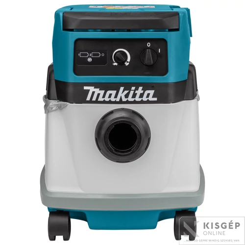 Makita DVC150LZ 2x18V LXT Li-ion és hálózati 9,0/24kPa 70/320W száraz-nedves porszívó 15L Z
