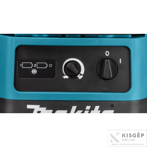 Makita DVC150LZ 2x18V LXT Li-ion és hálózati 9,0/24kPa 70/320W száraz-nedves porszívó 15L Z