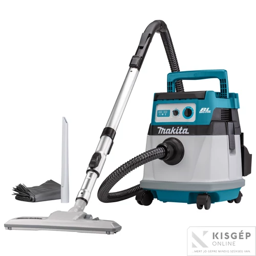 Makita DVC155LZX2 2x18V LXT Li-ion BL 11kPa 105W száraz-nedves porszívó 15L Z