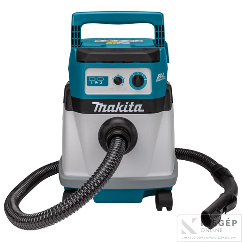 Makita DVC155LZX2 2x18V LXT Li-ion BL 11kPa 105W száraz-nedves porszívó 15L Z