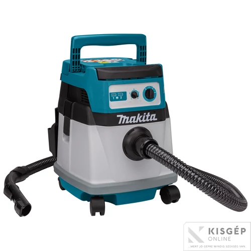 Makita DVC155LZX2 2x18V LXT Li-ion BL 11kPa 105W száraz-nedves porszívó 15L Z