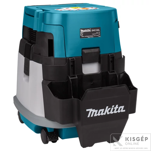 Makita DVC155LZX2 2x18V LXT Li-ion BL 11kPa 105W száraz-nedves porszívó 15L Z