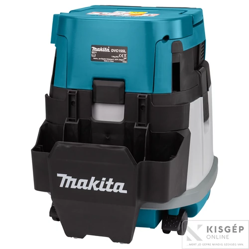 Makita DVC155LZX2 2x18V LXT Li-ion BL 11kPa 105W száraz-nedves porszívó 15L Z