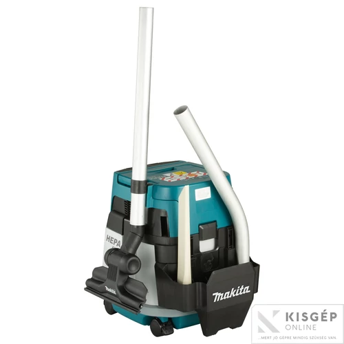 Makita DVC157LZX3 2x18V LXT Li-ion BL AWS 11kPa 110W HEPA száraz porszívó 15L Z