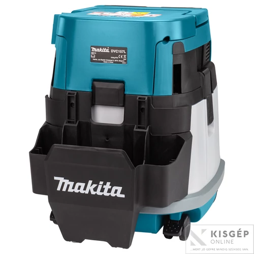 Makita DVC157LZX3 2x18V LXT Li-ion BL AWS 11kPa 110W HEPA száraz porszívó 15L Z