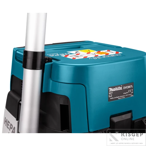 Makita DVC157LZX3 2x18V LXT Li-ion BL AWS 11kPa 110W HEPA száraz porszívó 15L Z