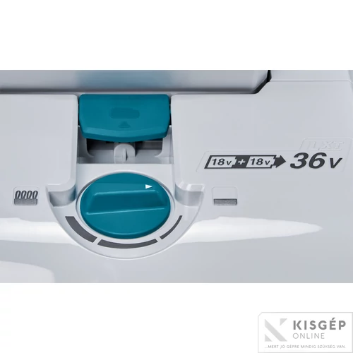 Makita DVC560PT2 2x18V LXT Li-ion BL 12kpa 85W álló porszívó 2x5,0Ah