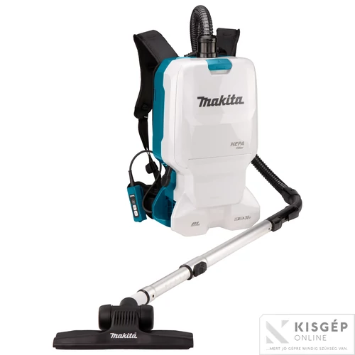 Makita 2x18V LXT Li-ion BL 11kPa 6L HEPA háti porszívó Z
