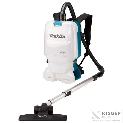 Makita 2x18V LXT Li-ion BL 11kPa 6L HEPA háti porszívó Z
