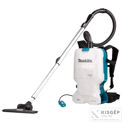 Makita 2x18V LXT Li-ion BL 11kPa 6L HEPA háti porszívó Z