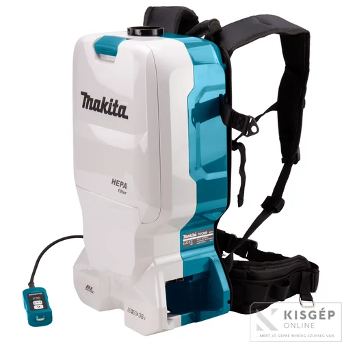 Makita 2x18V LXT Li-ion BL 11kPa 6L HEPA háti porszívó Z