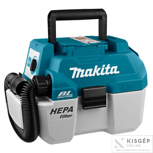 Makita DVC750LZ 18V LXT Li-ion BL 6,7kPa porszívó Z