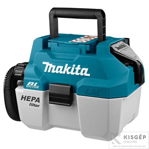 Makita DVC750LZ 18V LXT Li-ion BL 6,7kPa porszívó Z