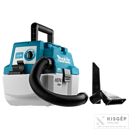 Makita DVC750LZ 18V LXT Li-ion BL 6,7kPa porszívó Z