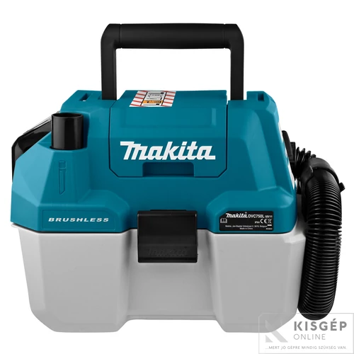 Makita DVC750LZ 18V LXT Li-ion BL 6,7kPa porszívó Z