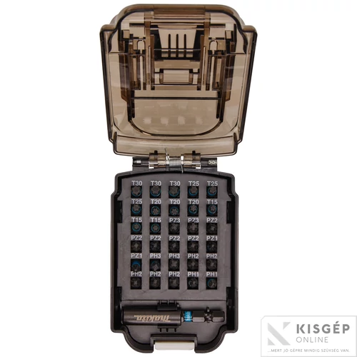 Makita impact BLACK 31db-os akkumulátor formájú bitkészlet