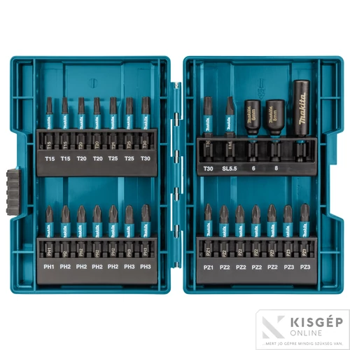 Makita impact BLACK 90db-os bitkészlet