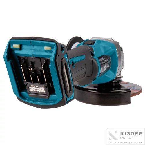 Makita GA005GZ 40V max XGT Li-ion BL 125mm sarokcsiszoló Z + FÉK géptest