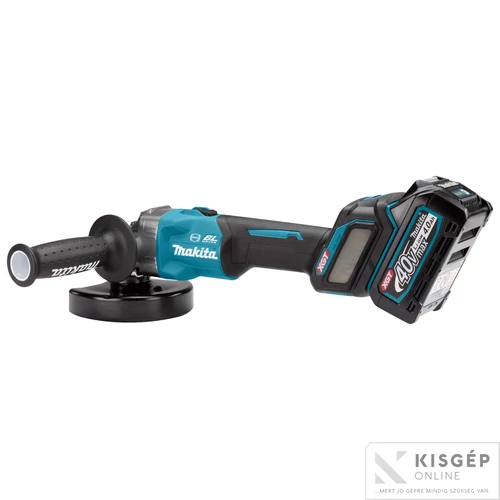 Makita GA023GM201 40Vmax XGT Li-ion BL AWS 125mm sarokcsiszoló + FÉ2x4,0Ah