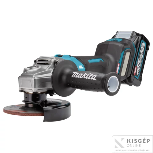Makita GA023GM201 40Vmax XGT Li-ion BL AWS 125mm sarokcsiszoló + FÉ2x4,0Ah