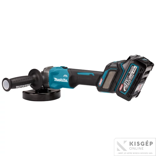 Makita GA026GM201 40Vmax XGT Li-ion BL AWS 125mm sarokcsiszoló 2x4,0Ah