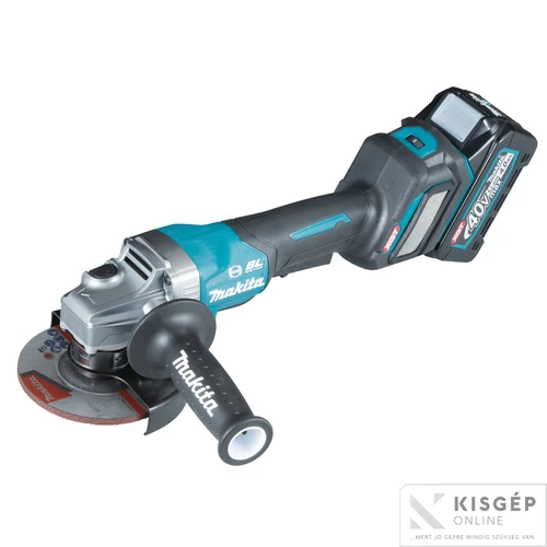 Makita GA029GM201 40Vmax XGT Li-ion BL AWS 125mm sarokcsiszoló + FÉ2x4,0Ah