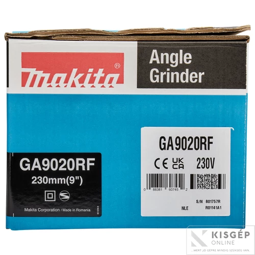 Makita GA9020RF 230mm 2200W sarokcsiszoló lágyindítással
