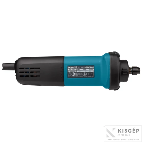 Makita GD0602 400W egyenescsiszoló 25 000f/p 6mm rövid