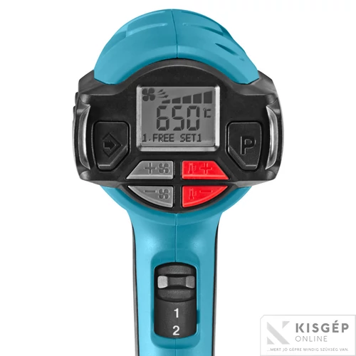 Makita HG6531CK 2000W 50-650°C hőlégfúvó 5seb