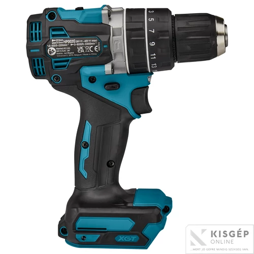 Makita HP002GA201 40Vmax XGT Li-ion BL 65Nm ütvefúró-csavarbehajtó 2x2,0Ah