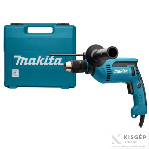 Makita HP1641K 680W ütvefúró gyorstokmányos+koffer