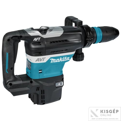 Makita HR005GT202 40Vmax XGT Li-ion BL AWS 40mm 8,0J SDS-Max fúró-vésőkalapács 2x5,0Ah + WUT01
